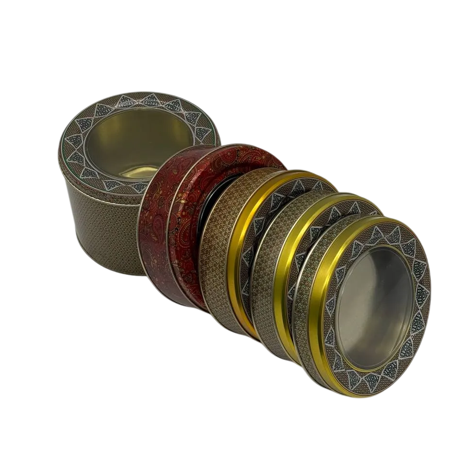 saffron container metal