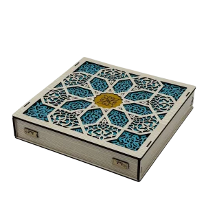 Wooden Box 9 Partition 8488