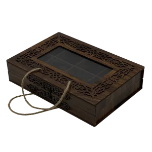 Wooden Box 8 Partition 056